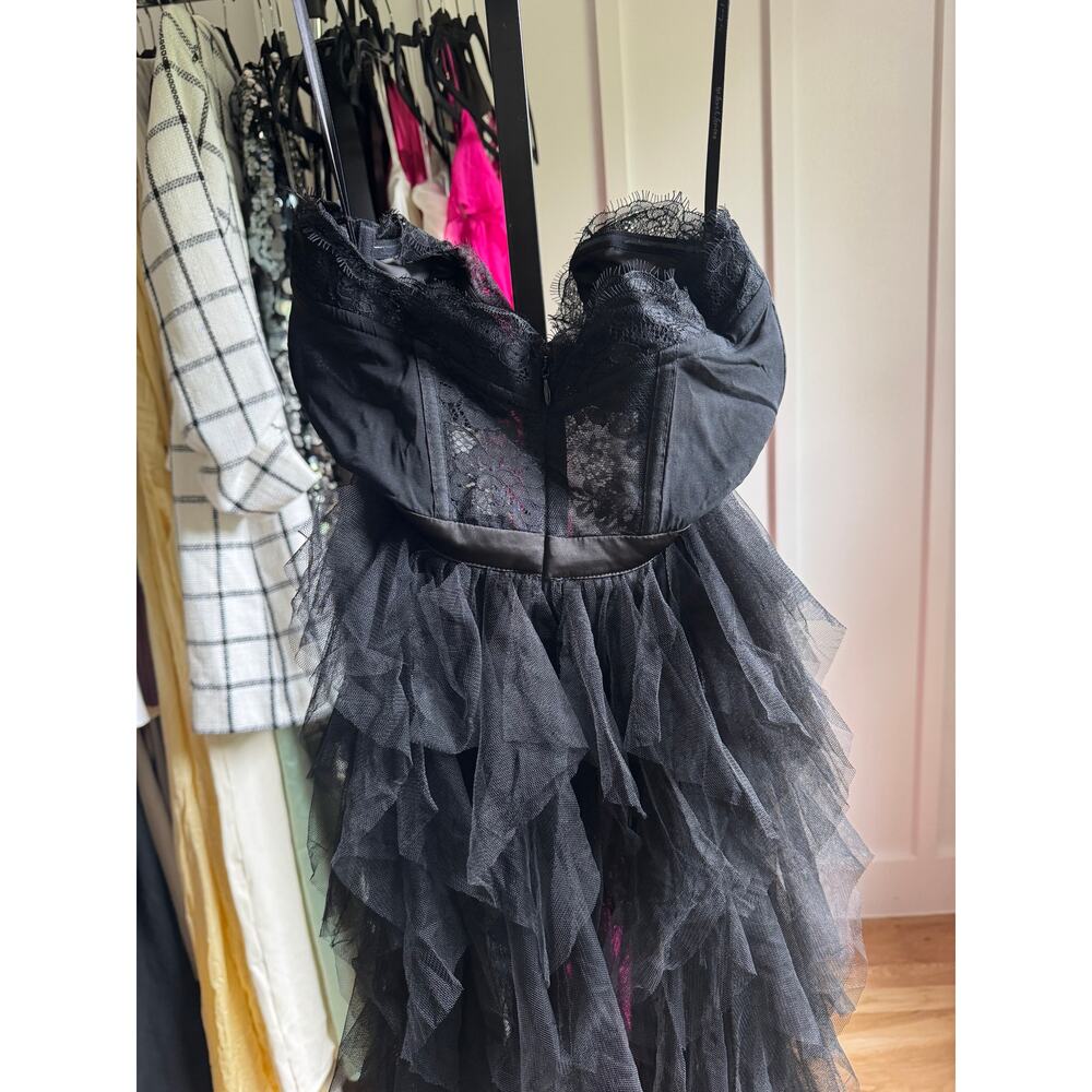 For Love & Lemons X REVOLVE Bustier Gown in Black - Picture 8 of 10